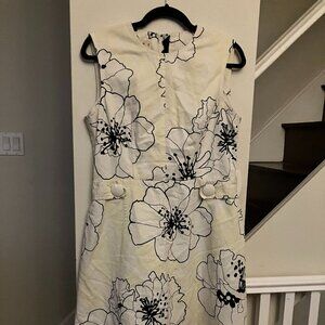 Marni Mint Dress with Large Flowers